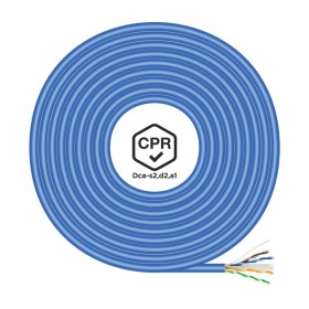 Cable RJ45 Categoría 6 UTP Rígido Aisens A135-0662 Azul 100 m de Aisens, Cables Ethernet - Ref: S9900612, Precio: 50,11 €, De...