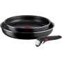 Juego de Sartenes Tefal L1539143 Negro Aluminio 3 Piezas 2 Unidades Ø 24 cm Ø 28 cm | Tienda24 Tienda24.eu