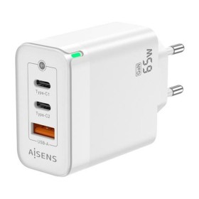 Cargador de Pared Aisens ASCH-65W3P007-W 65 W (1 unidad) de Aisens, Llaveros - Ref: S9900957, Precio: 19,44 €, Descuento: %