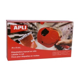 Etiquetadora manual Apli 101419 Vermelho de Apli, Etiquetadoras - Ref: S9901291, Preço: 32,74 €, Desconto: %