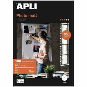 Carta Fotografica Lucida Apli 12626 (100 Unità) di Apli, Carta da stampa - Rif: S9901295, Prezzo: 6,59 €, Sconto: %