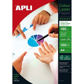 Glänzendes Photopapier Apli 11817 100 Bettlaken Beidseitig von Apli, Druckpapier - Ref: S9901297, Preis: 16,20 €, Rabatt: %