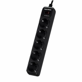 Multipresa 5 Prese con Interruttore Cyberpower B0520SC0-DE (1,8 m) di Cyberpower, Multiprese - Rif: S9902931, Prezzo: 10,62 €...