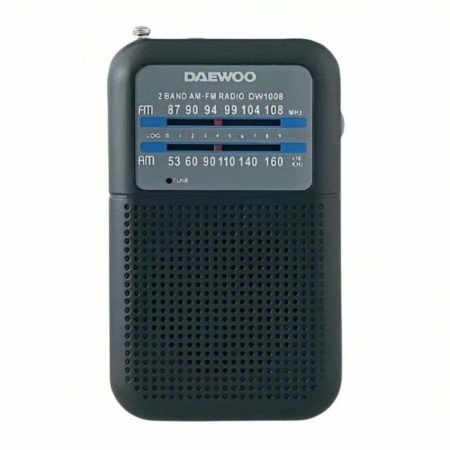 Radio Transistor Daewoo DW1008BK de Daewoo, Radio portables - Réf : S9902949, Prix : 20,26 €, Remise : %