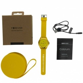 Montre intelligente Forever CW-300 Jaune de Forever, Montres connectées - Réf : S9903385, Prix : 48,99 €, Remise : %