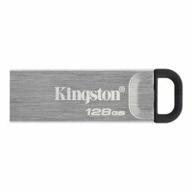 Memória USB Kingston DTKN/128GB Preto Prateado 128 GB de Kingston, Memórias USB - Ref: S9904268, Preço: 13,94 €, Desconto: %