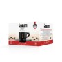 Set di Tazze da Caffè Bialetti 700000671 Nero Porcellana 75 ml