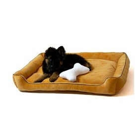 Cama para mascota GO GIFT XL Chocolate 60 x 18 x 60 cm | Tienda24 Tienda24.eu