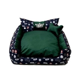 Hundebett Gloria Alcalá grün 80 x 60 cm | Tienda24 Tienda24.eu