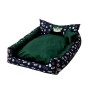 Cama para cães GO GIFT XXL Verde 110 x 12 x 90 cm | Tienda24 Tienda24.eu