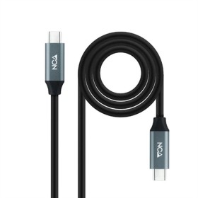 Câble USB-C NANOCABLE 10.01.4301-L150 Noir 1,5 m 4K Ultra HD (1 Unité) de NANOCABLE, Câbles USB - Réf : S9904938, Prix : 8,85...