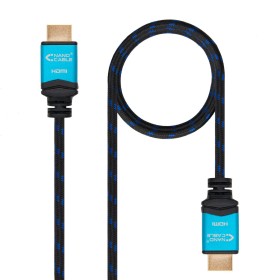 Cabo HDMI NANOCABLE 10.15.3701 V2.0 Preto/Azul 1 m 4K Ultra HD de NANOCABLE, Cabos HDMI - Ref: S9904986, Preço: 4,99 €, Desco...