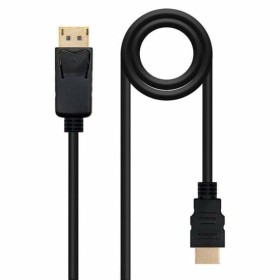 Adaptateur DisplayPort vers HDMI NANOCABLE 10.15.4302 Noir 2 m de NANOCABLE, Câbles HDMI - Réf : S9905012, Prix : 8,55 €, Rem...