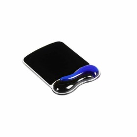 Tapis de Souris avec Repose-poignet Fellowes 9114120 Bleu Transparent | Tienda24 Tienda24.eu