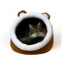 Pet bed GO GIFT White Bronze 40 x 4 x 45 cm | Tienda24 Tienda24.eu