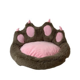 Cama para mascota GO GIFT L Gris | Tienda24 Tienda24.eu