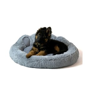 Cama para mascota GO GIFT Rosa Grafito 40 x 4 x 45 cm | Tienda24 Tienda24.eu