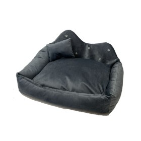 Pet bed GO GIFT White Bronze 40 x 4 x 45 cm | Tienda24 Tienda24.eu