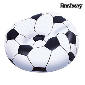 Inflatable Puff Bestway Multicolour 114 x 112 x 71 cm Football by Bestway, Inflatable sofas - Ref: D1400597, Price: 18,63 €, ...