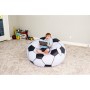 Puff insuflável Bestway Multicolor 114 x 112 x 71 cm Bola de Futebol de Bestway, Sofás insufláveis - Ref: D1400597, Preço: 18...