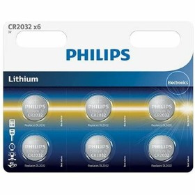 Batterien Philips CR2032P6/01B 3 V von Philips, Einwegbatterien - Ref: S9905877, Preis: 4,31 €, Rabatt: %