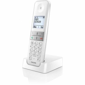 Téléphone Sans Fil Philips D4701W/34 Blanc de Philips, Téléphones fixes et résidentiels - Réf : S9905902, Prix : 34,87 €, Rem...