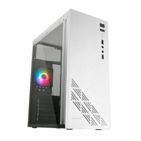 Boîtier ATX semi-tour Mars Gaming MC100W Blanc ATX LED RGB de Mars Gaming, Boîtiers pour ordinateurs de bureau - Réf : S99071...