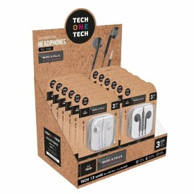 Headphones with Microphone Tech One Tech TEC1003 12 Units by Tech One Tech, Headphones and accessories - Ref: S9907596, Price...