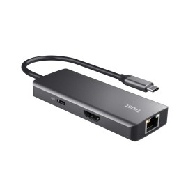 USB Hub Trust 24968 Silver (1 Unit) by Trust, USB hubs - Ref: S9907935, Price: 50,43 €, Discount: %