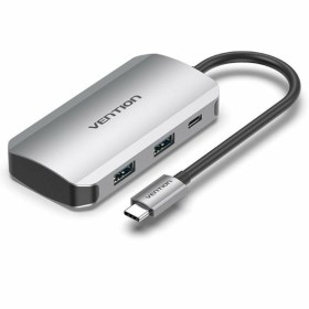 Hub USB Vention TNBHB Gris de Vention, Hubs de réseau - Réf : S9908914, Prix : 19,59 €, Remise : %