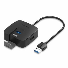 Hub USB Vention CHABF Noir de Vention, Hubs USB - Réf : S9909987, Prix : 5,45 €, Remise : %