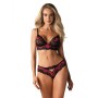 Unterwäsche-Set Obsessive Tulia Schwarz L/XL von Obsessive, Dessous-Sets - Ref: M0400953, Preis: 20,55 €, Rabatt: %