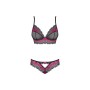 Set di Lingerie Obsessive Tulia Nero L/XL di Obsessive, Completi intimi - Rif: M0400953, Prezzo: 20,55 €, Sconto: %