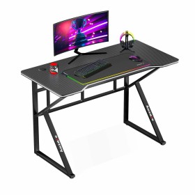 Bureau Gaming Romo TERRANOVA Noir | Tienda24 Tienda24.eu