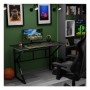 Bureau Gaming Huzaro HZ-Hero 1.6 Black Noir 120 x 75 x 60 cm | Tienda24 Tienda24.eu