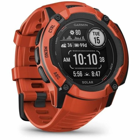 Herrenuhr GARMIN Instinct 2X Solar Rot Grau Kein | Tienda24 Tienda24.eu