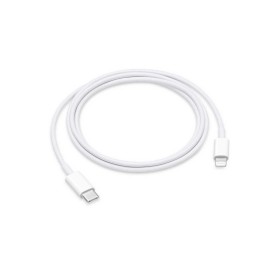 Cable USB-C a Lightning Apple MUQ93ZM/A Blanco 1 m (1 unidad) de Apple, Cables Lightning - Ref: S9911009, Precio: 27,20 €, De...