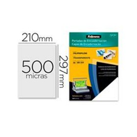 Couvertures de reliure Fellowes 54772 Noir A4 (100 Unités) de Fellowes, Couvertures de reliure - Réf : S9911462, Prix : 21,59...