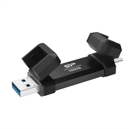 Clé USB Silicon Power SP500GBUC3S72V1K Noir 500 GB | Tienda24 Tienda24.eu