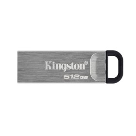 Memoria USB Kingston Micro Negro Acero 128 GB (1 unidad) | Tienda24 Tienda24.eu