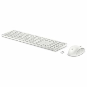 Keyboard and Wireless Mouse HP 4R016AA White Spanish Qwerty by HP, Keyboard & Mouse Sets - Ref: S9912553, Price: 76,10 €, Dis...