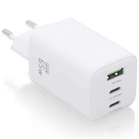 Carregador de Parede Aisens ASCH-65W3P041-W Branco 65 W (1 Unidade) de Aisens, Carregadores - Ref: S9912634, Preço: 18,25 €, ...