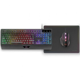 Clavier Mars Gaming MCP124ES Noir de Mars Gaming, Claviers - Réf : S9912684, Prix : 21,21 €, Remise : %