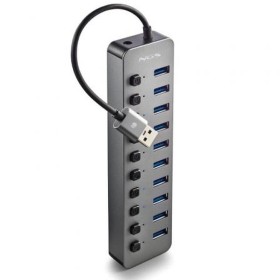 Hub USB NGS IHUB10 Gris de NGS, Hubs USB - Réf : S9913668, Prix : 43,43 €, Remise : %