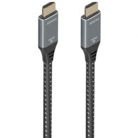 Câble HDMI Aisens A150-0877 7 m Noir/Gris de Aisens, Câbles HDMI - Réf : S9914125, Prix : 22,12 €, Remise : %