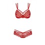 Conjunto de Lingerie Obsessive 860 Vermelho S/M de Obsessive, Conjuntos de lingerie - Ref: M0401008, Preço: 20,69 €, Desconto: %