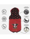 Cappotto per Cani Minnie Mouse Nero Rosso XXS da Minnie Mouse, Cappotti e giacche - Ref: S0734948, Precio: €19.95, Descuento: %