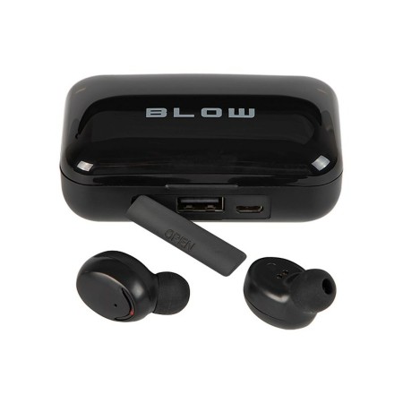 Écouteurs in Ear Bluetooth Blow BTE500 Noir | Tienda24 Tienda24.eu