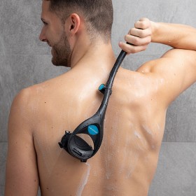 Folding shaver for back and body Omniver InnovaGoods by InnovaGoods, Body Groomers - Ref: V0103073, Price: 9,28 €, Discount: %