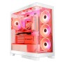 Case computer desktop ATX Modecom Volcano SPACE APEX ARGB Bianco